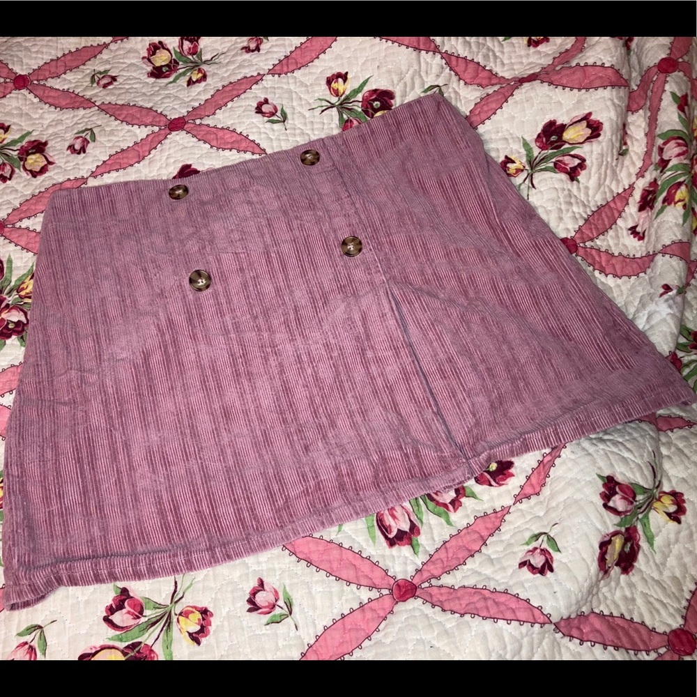 Corduroy Skirt